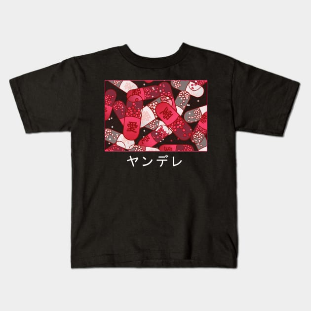LOVESICK - YANDERE Kids T-Shirt by KazundeNoir